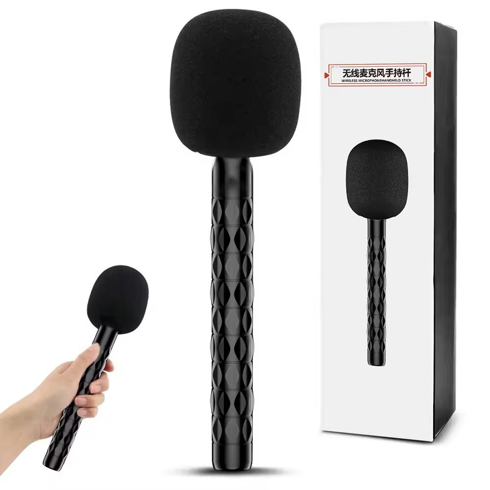 Tige de microphone d'entrevue