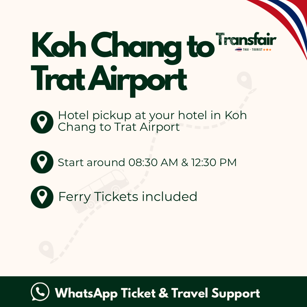 Koh Chang to Trat Airport