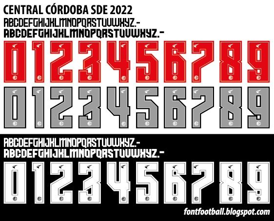Font Vector Central Córdoba SDE 2022 kit
