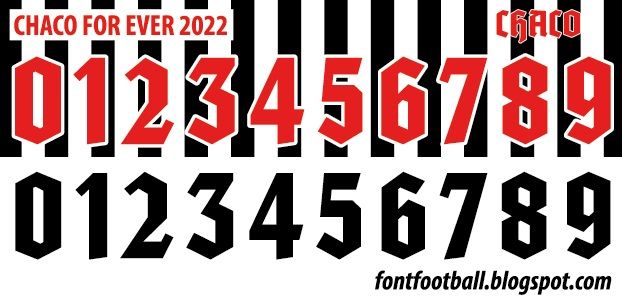 Font Vector Chaco For Ever 2022 kit