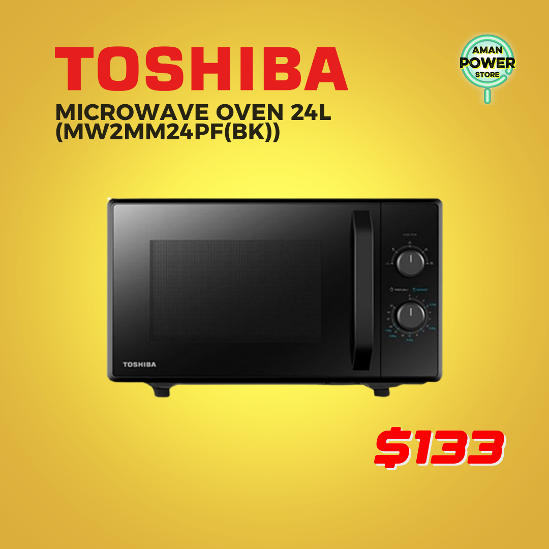 TOSHIBA MICROWAVE OVEN 24L (MW2MM24PF) BK