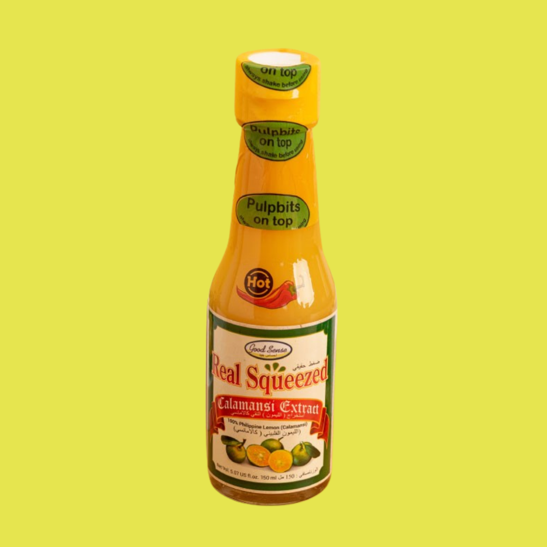 Good Sense Real Squeezed Calamansi Extract (Spicy) Philippine Lemon 150ml.