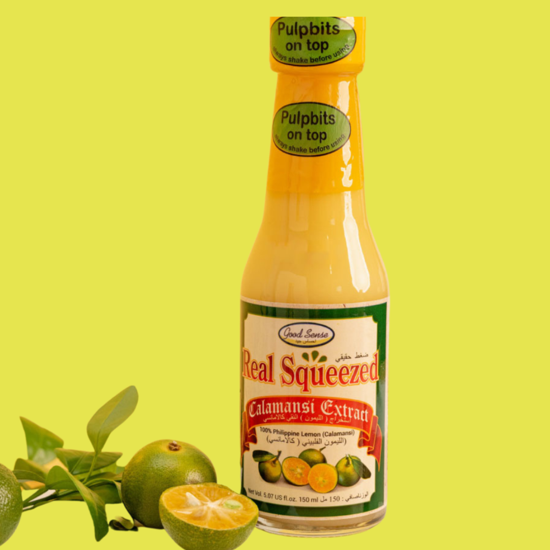 Good Sense Real Squeezed Calamansi Extract Philippine Lemon 150ml.