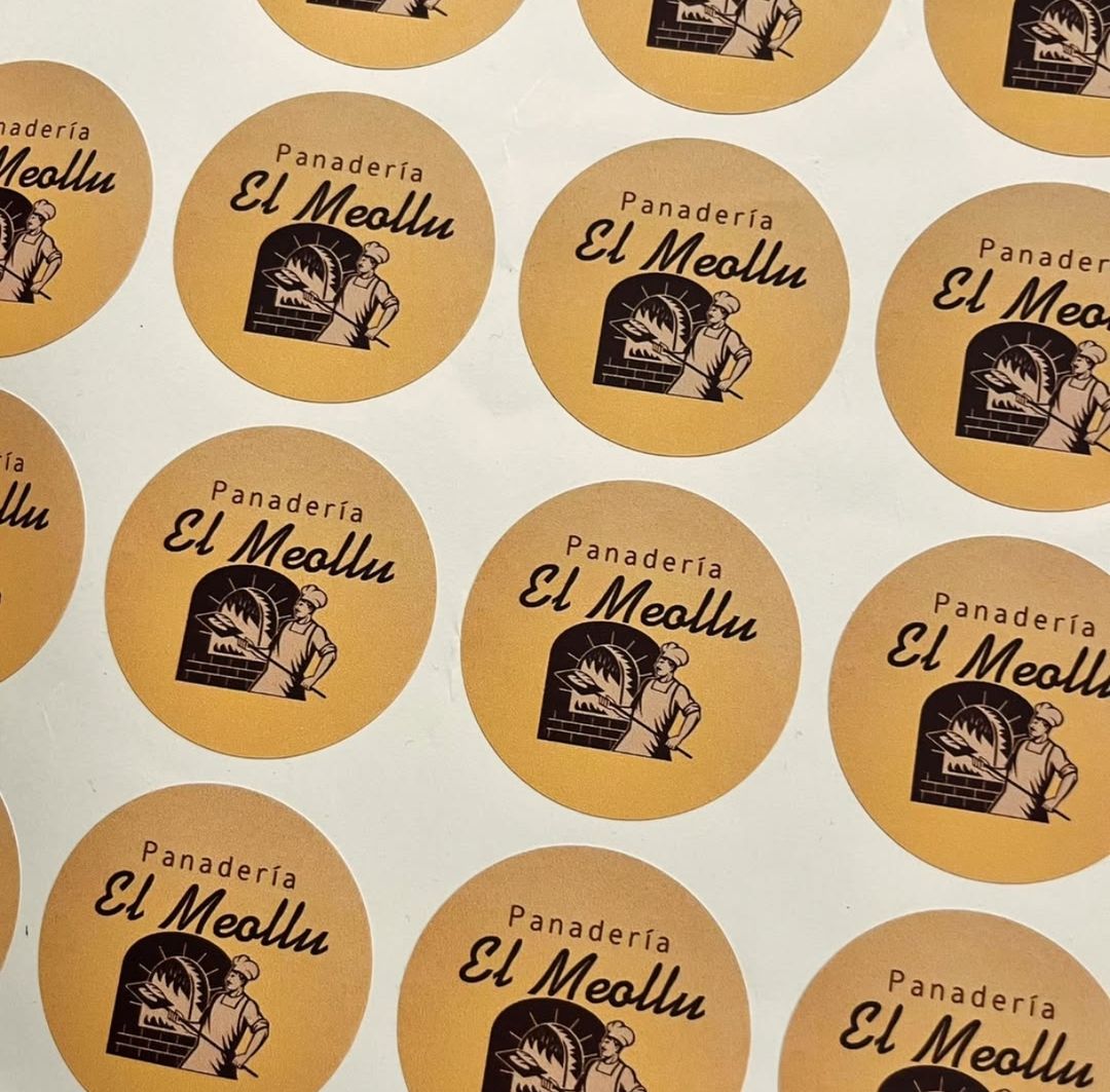 1000 PEGATINAS VINILO HASTA 5 CM 