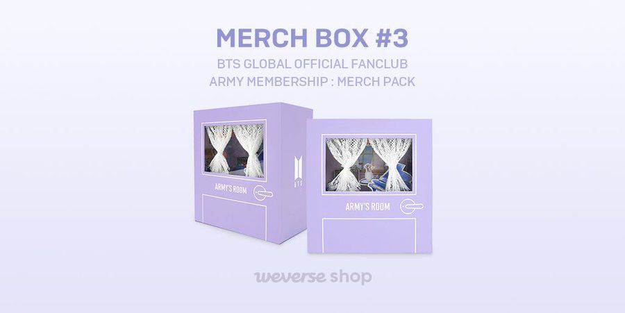 BTS Membership Merch Box 3