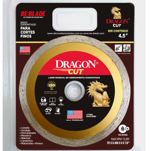 Disco para cortes finos rin continuo 4.5" Dragon cut