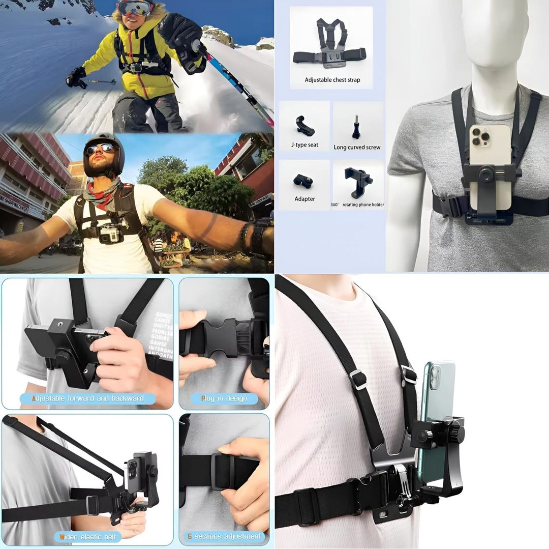 Phone Camara Chest Strap