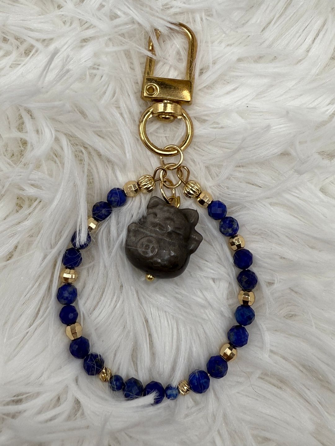 Lapiz Lazuli Anklet/Keychain