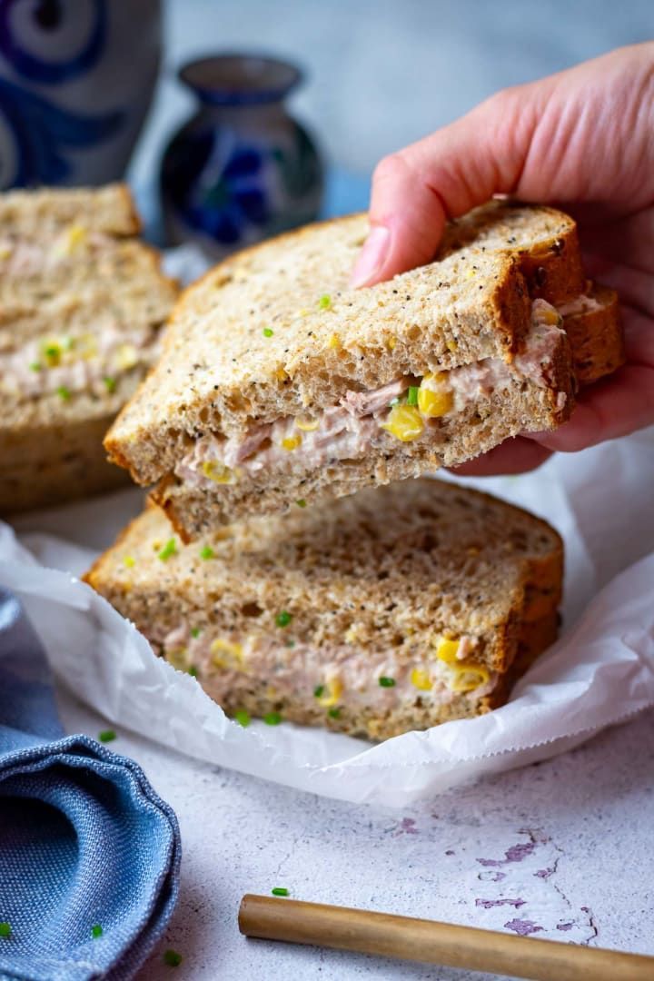 Tuna & Sweet Corn Sandwich