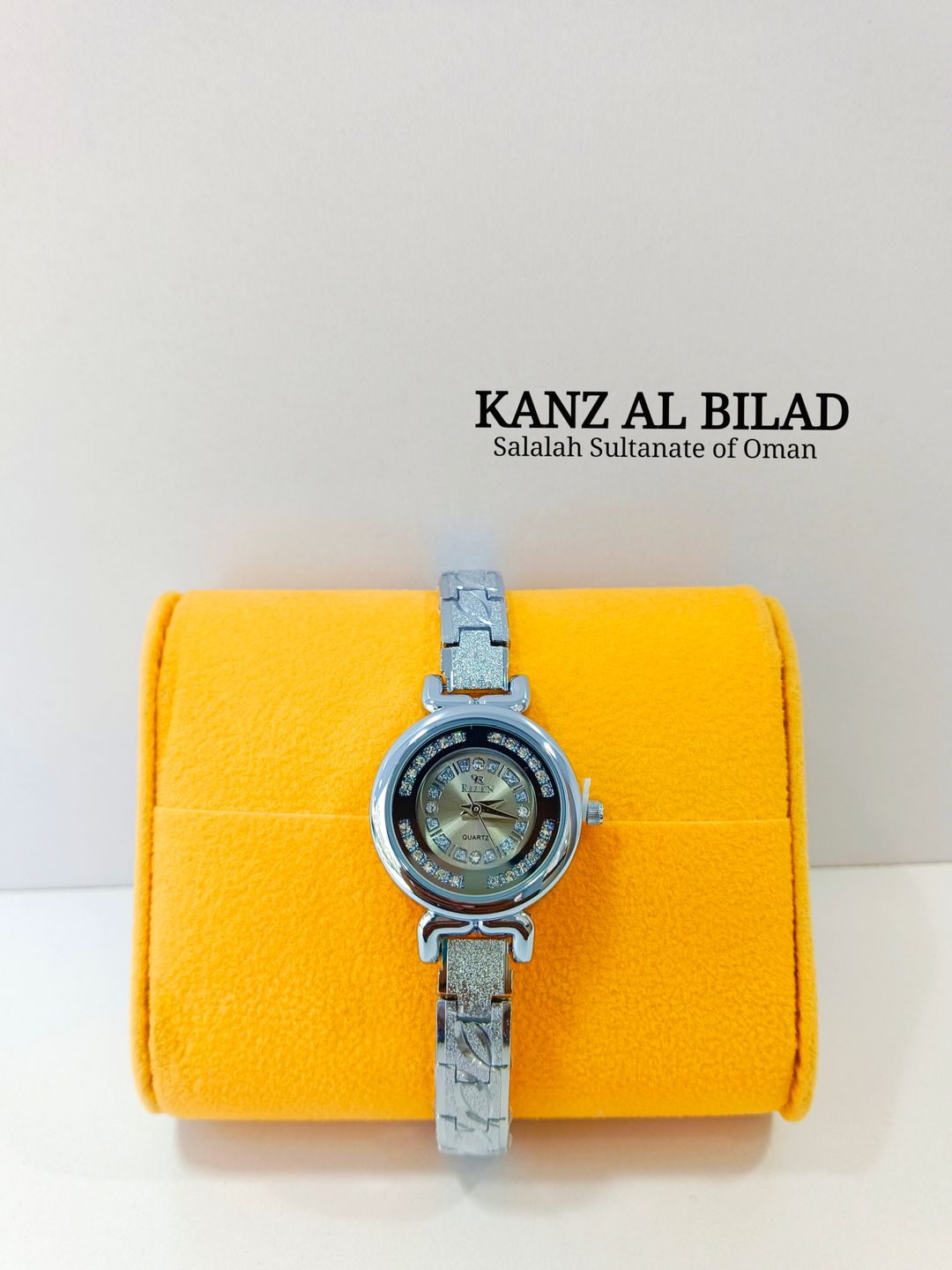 RIZEN LADIES FANCY WATCH SILVER - RZ-808