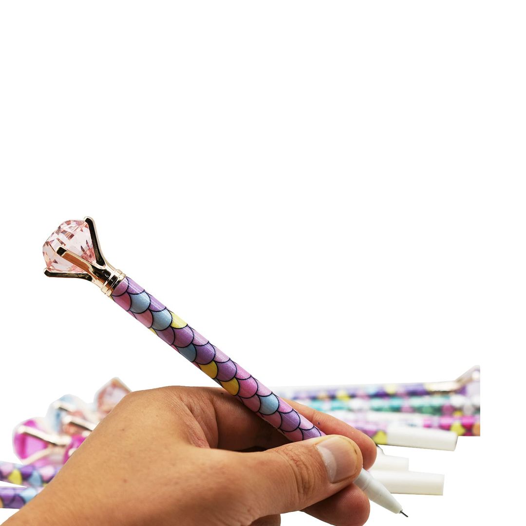 Diamond Mermaid Fish Scale Pen (1)