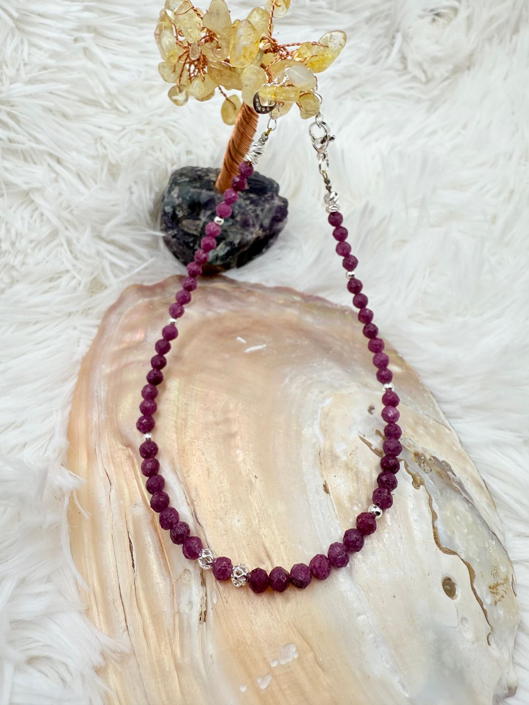 Ruby Anklet