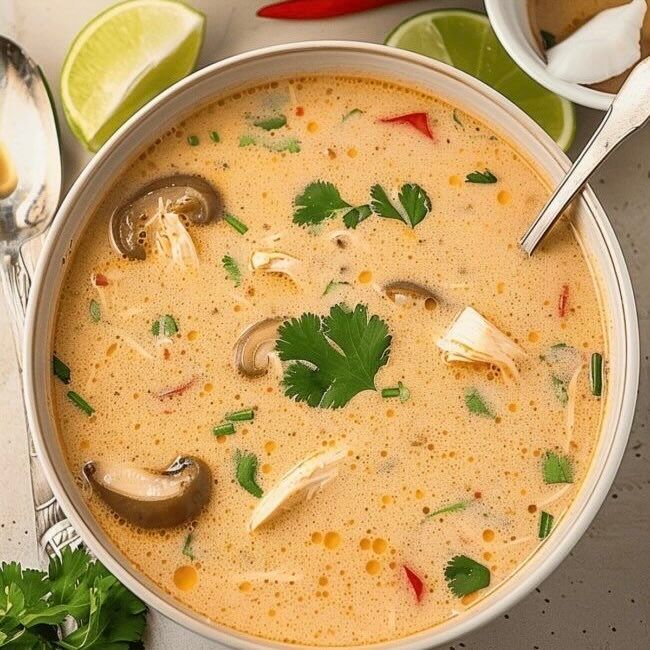14/08 THURSDAY - THAI COCONUT CHICKEN SOUP 