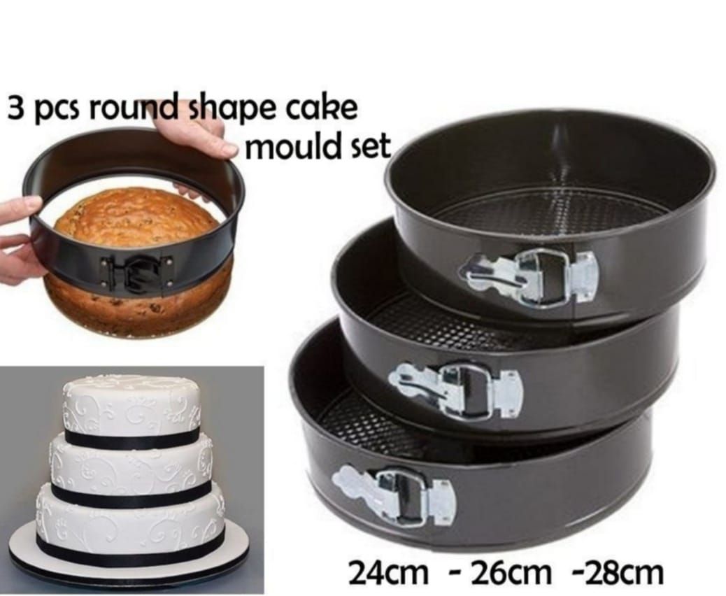 3 Piece Baking Tins