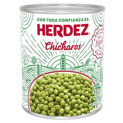  Chícharos Herdez 215 g (lata)