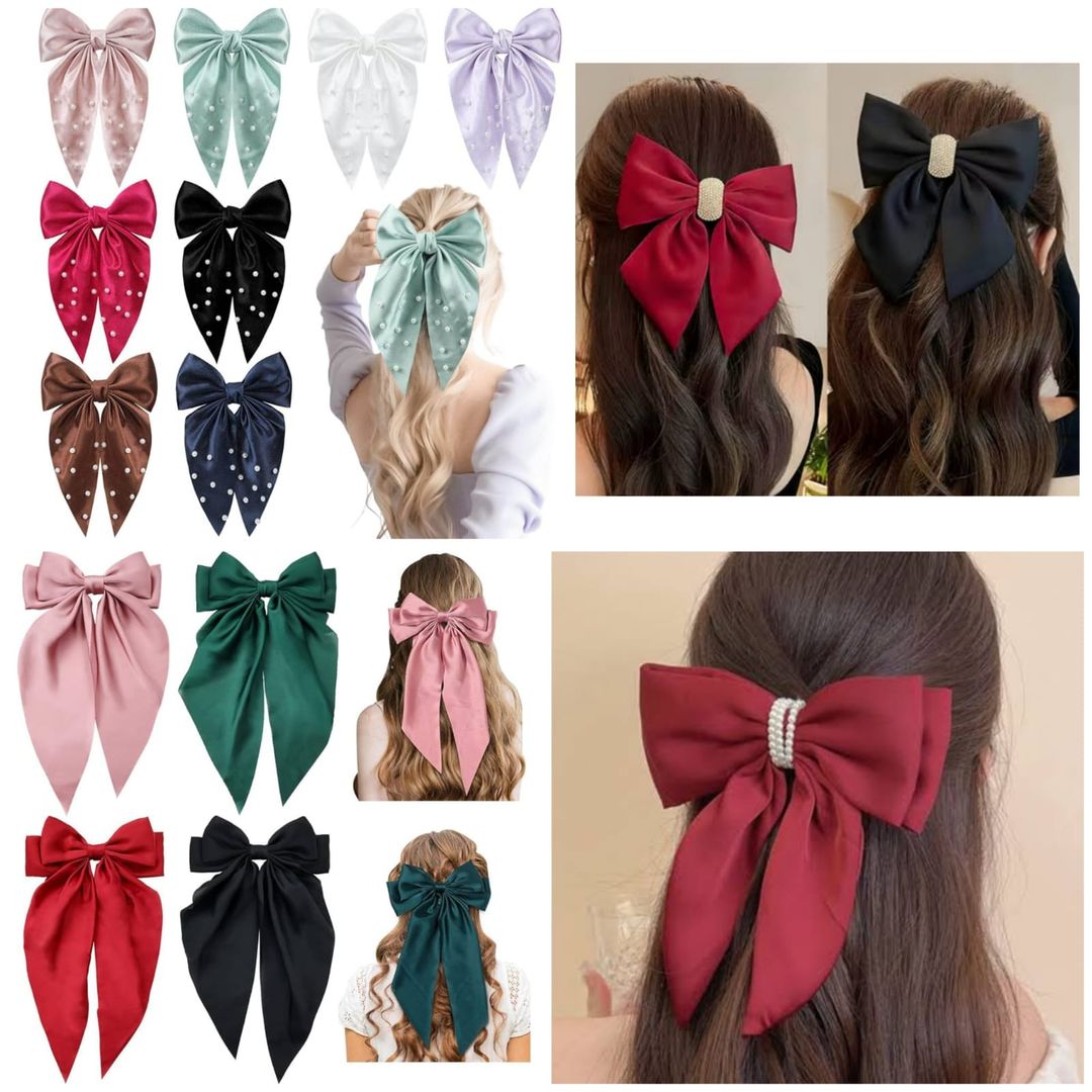 Hair Bows 12 Piece
