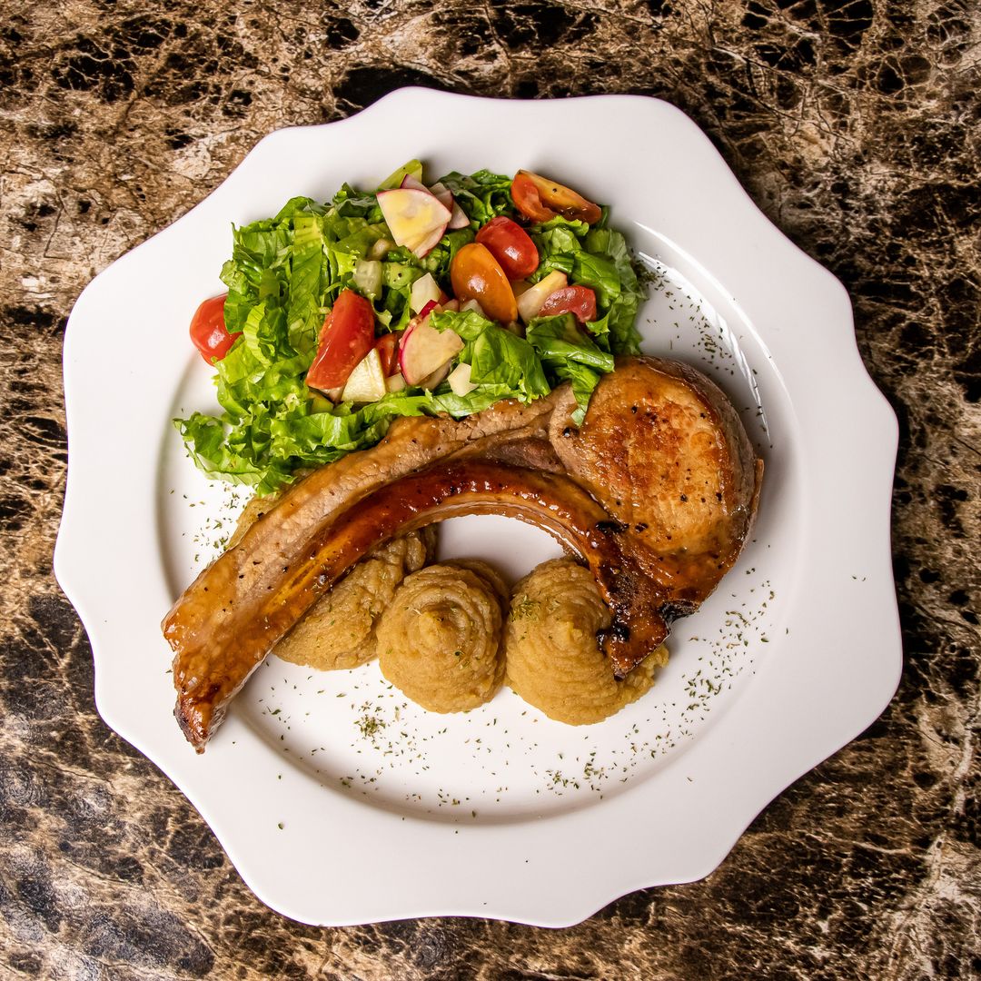 Chuletón glaseado