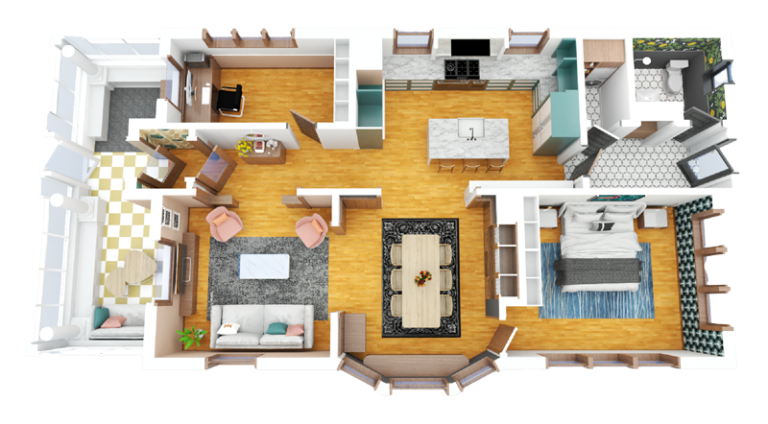 3D Measured Floor Plans