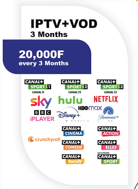 LiveTV237 - IPTV+VOD [3-Months]