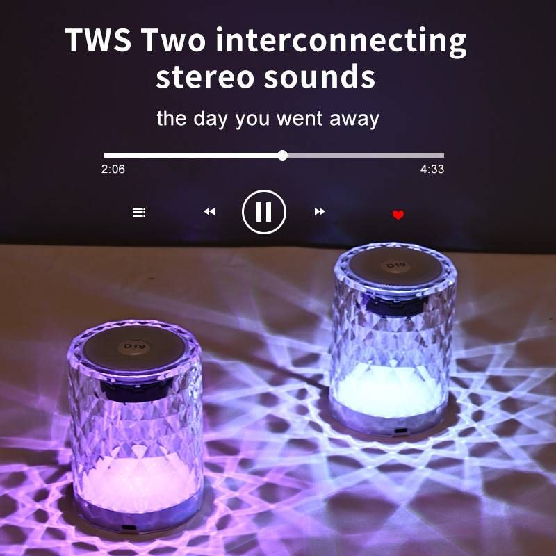 New Colorful LED Luminous Night Light Sound System.