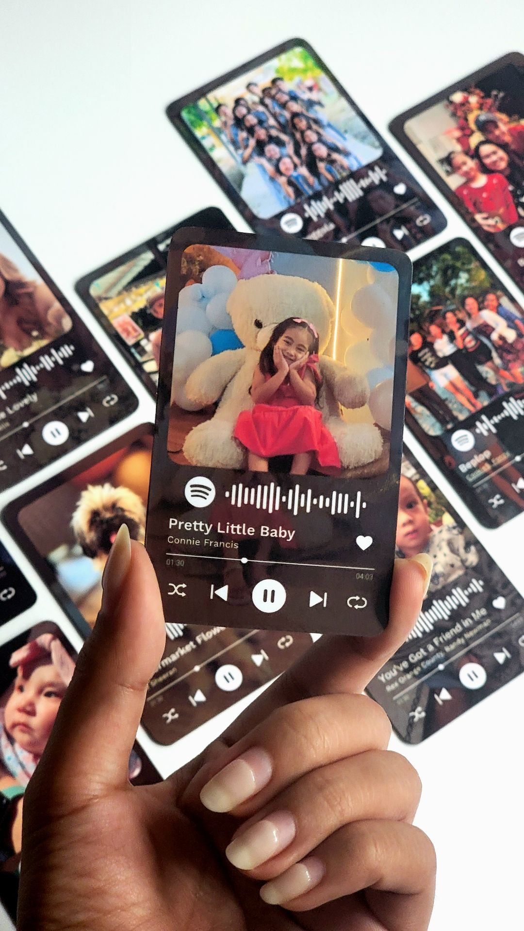 Personalized Spotify Fridge Magnets (10pcs)