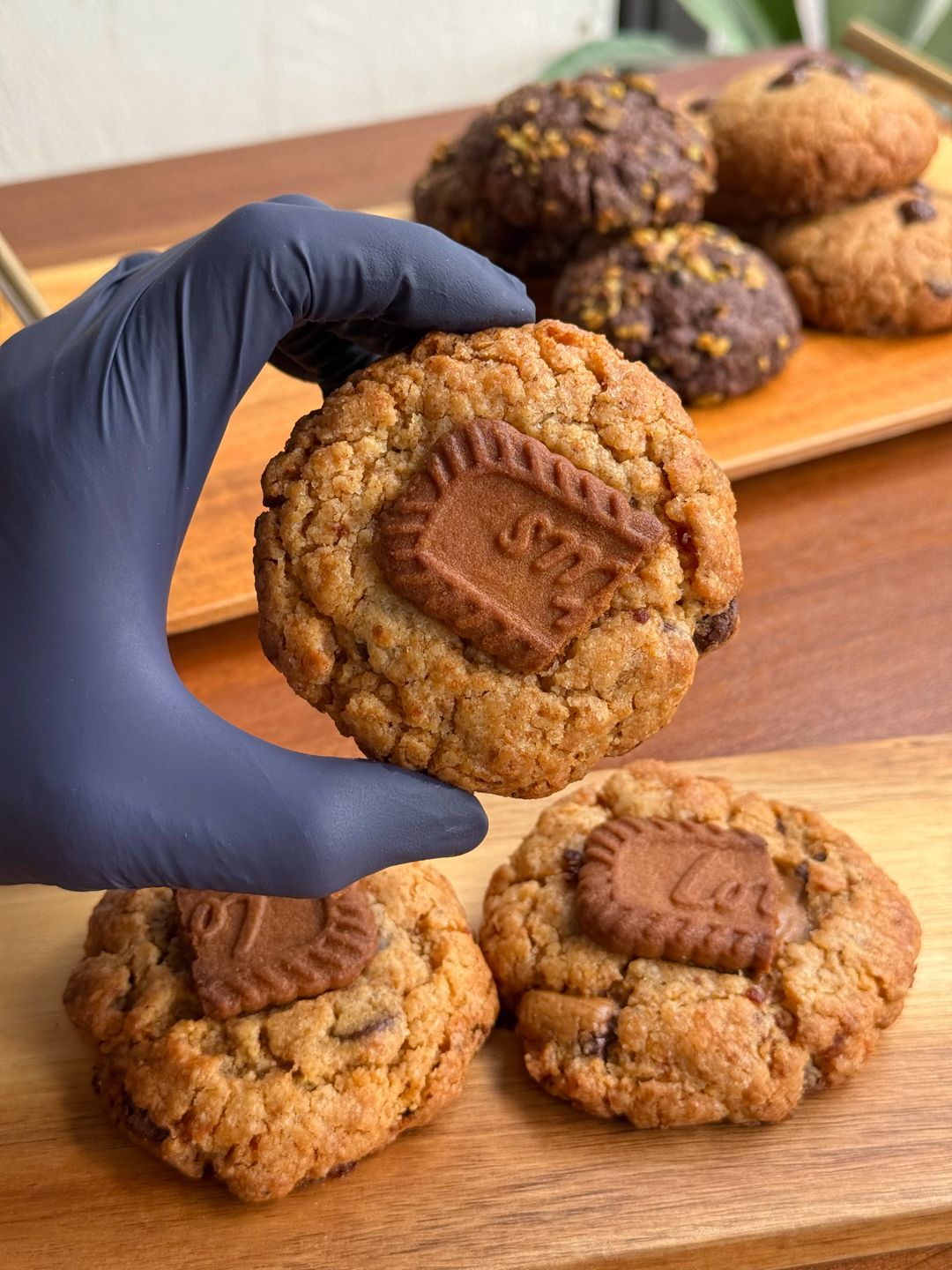 Lotus Biscoff New York Cookies