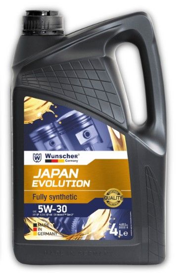 Wunscher Germay Japan Evolution 5W30 SP Fully Syn Engine Oil  4L
