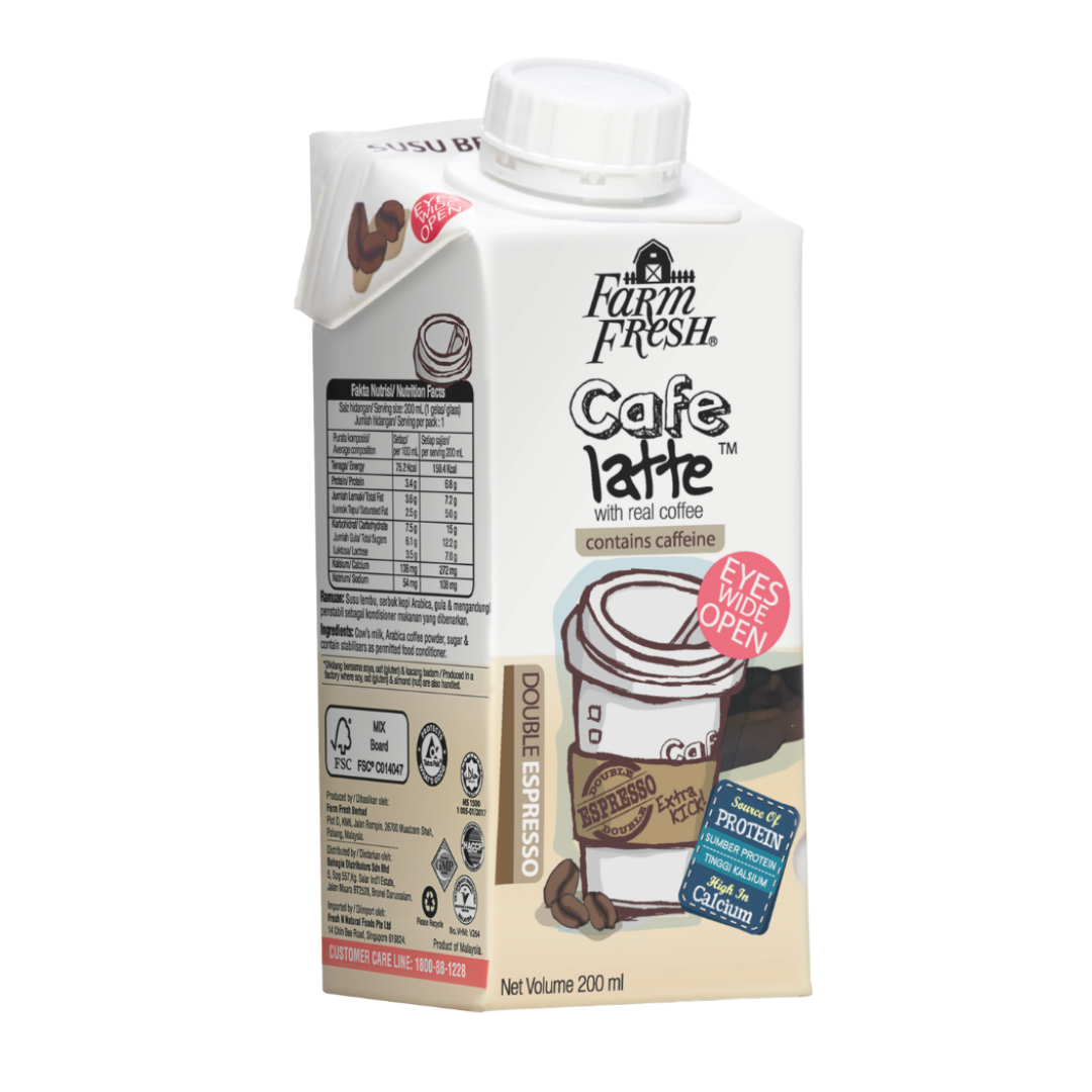 UHT Cafe Latte Flavored 200ml