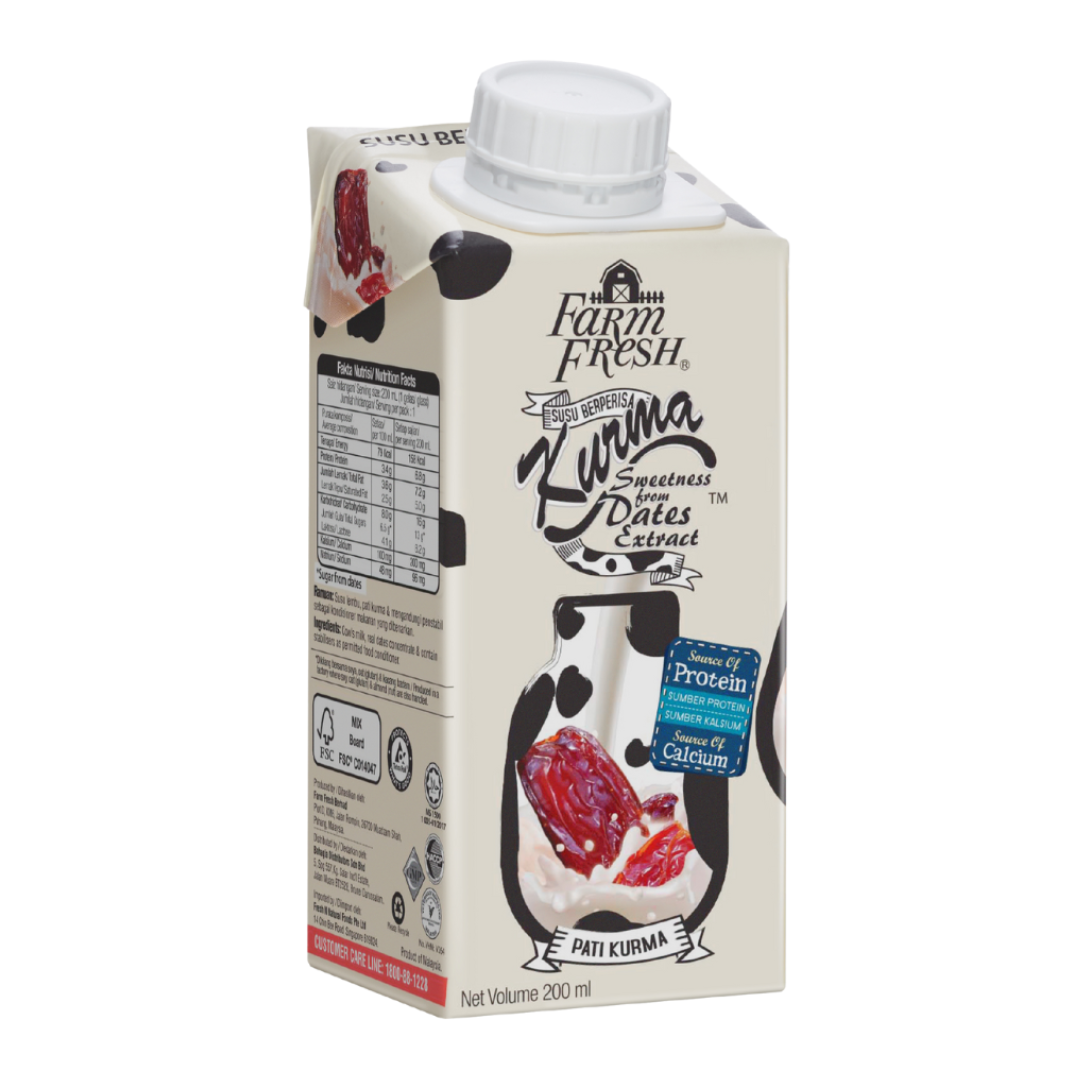 UHT Kurma Flavored Milk 200ml