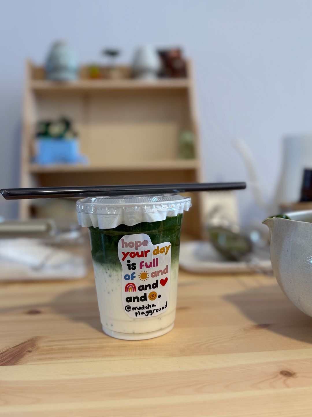 Matcha Oatmilk Latte