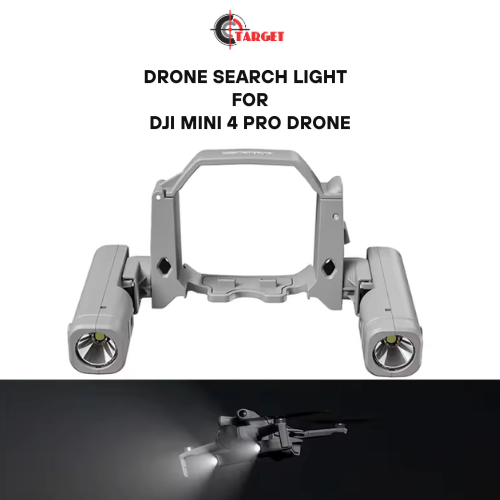 Rechargeable Searchlight for DJI Mini 4 Pro Drone Searchlight LED Night Flight Signal Light Flashlight Dual Light