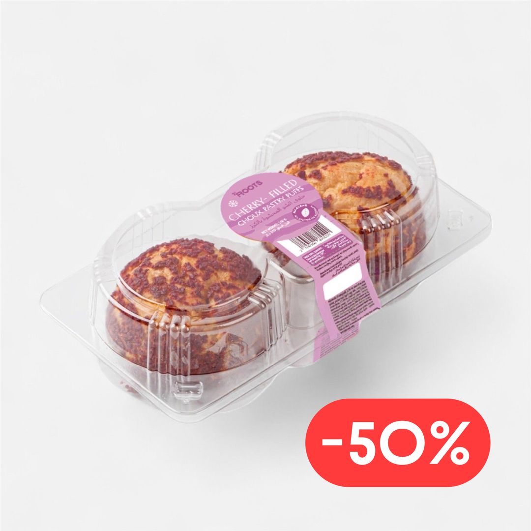 Roots Cherry-Filled Choux Pastry Puffs Frozen 160g