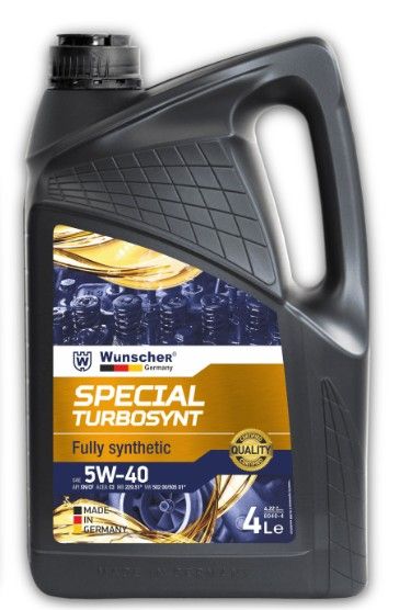 Wunscher Germay Special Turbosynt 5W40 C3 Fully Syn Engine Oil  4L 
