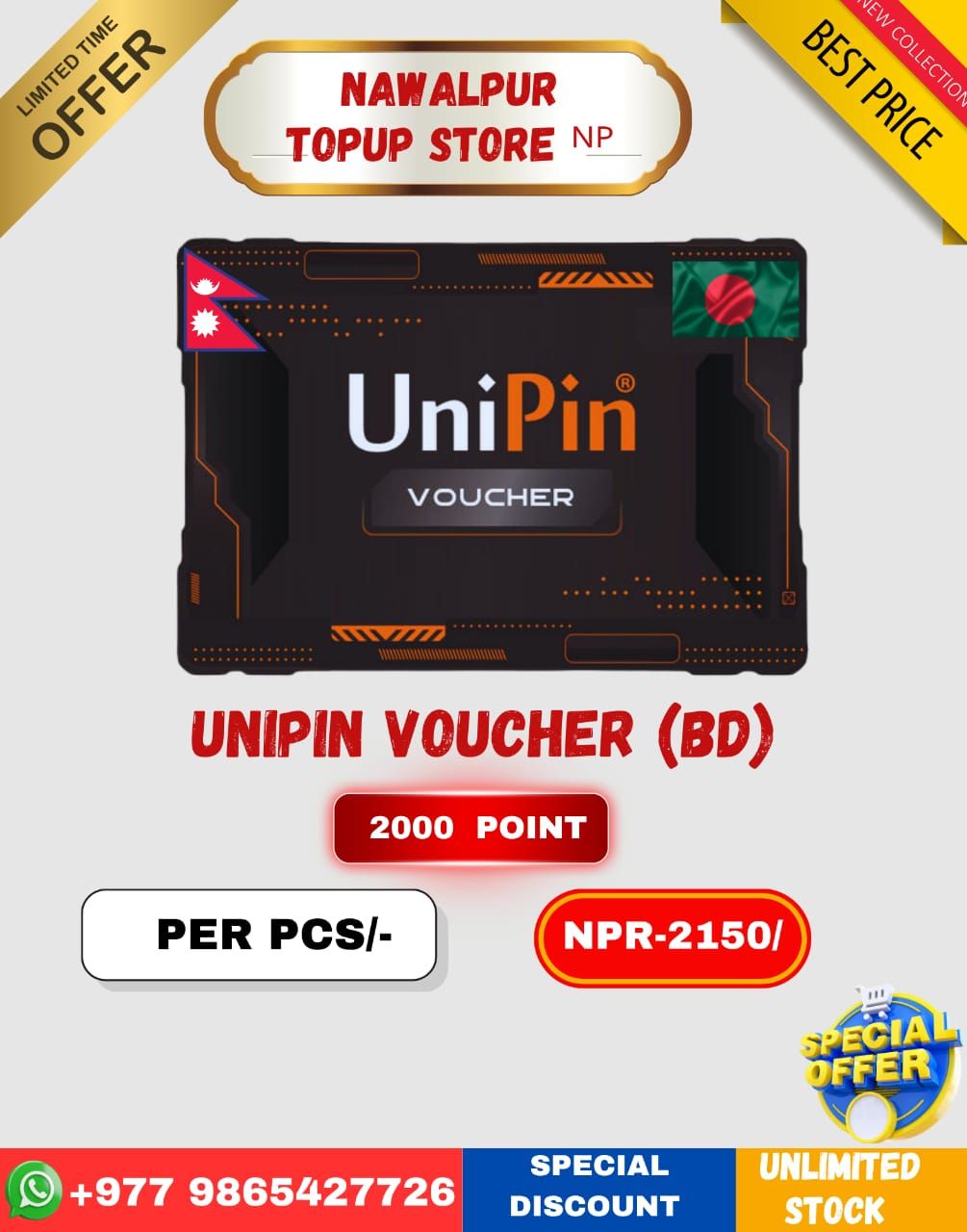 Unipin Vouchers 