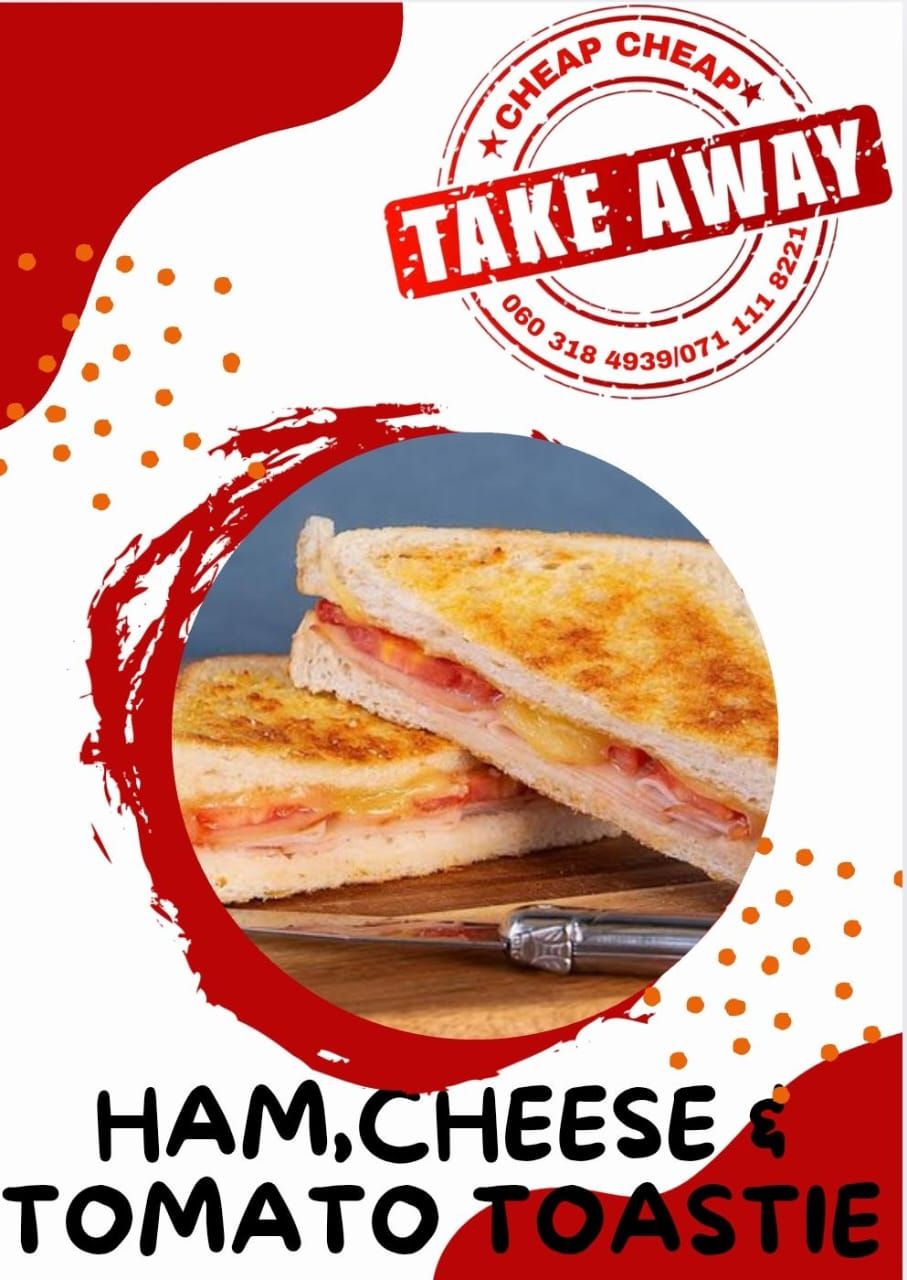 Toasted cheese ham & tamatoe