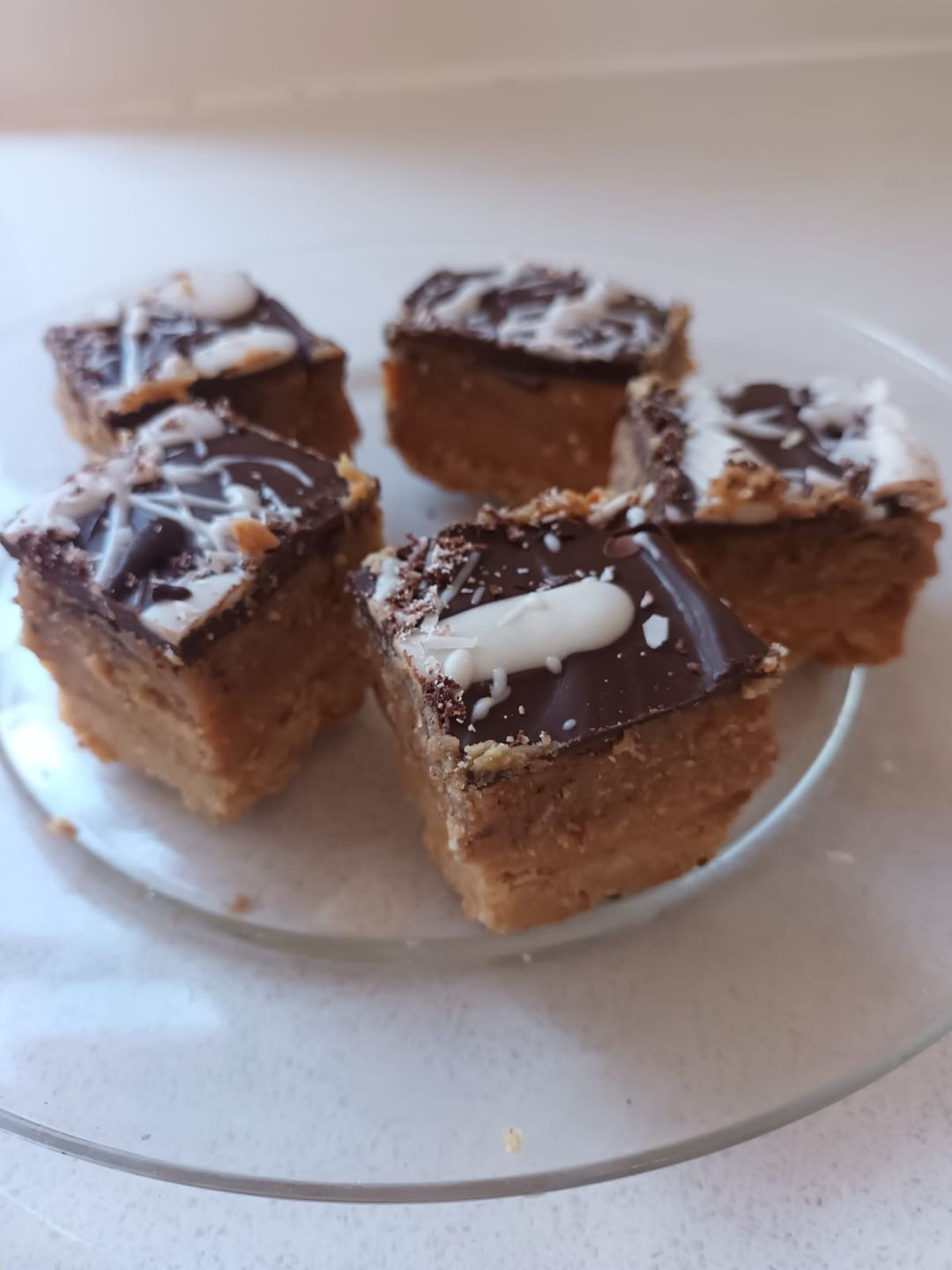 Noah's cookies: Peanut butter Millionaires Shortbread