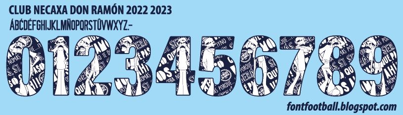 Font Vector Club Necaxa Don Ramón 2022 2023 kit