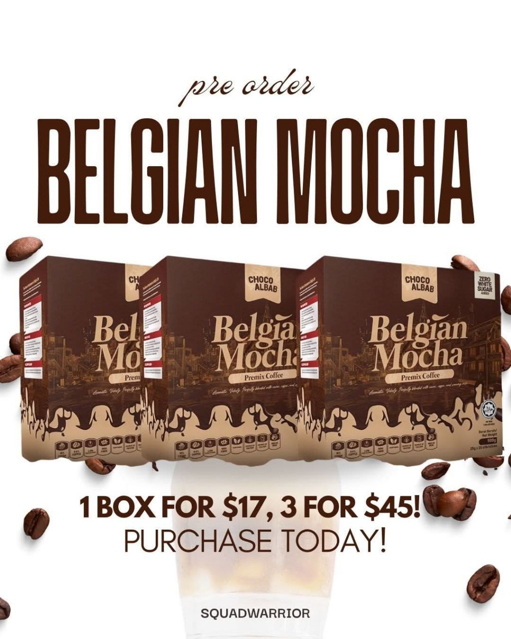 Choco Alba Belgium Mocha