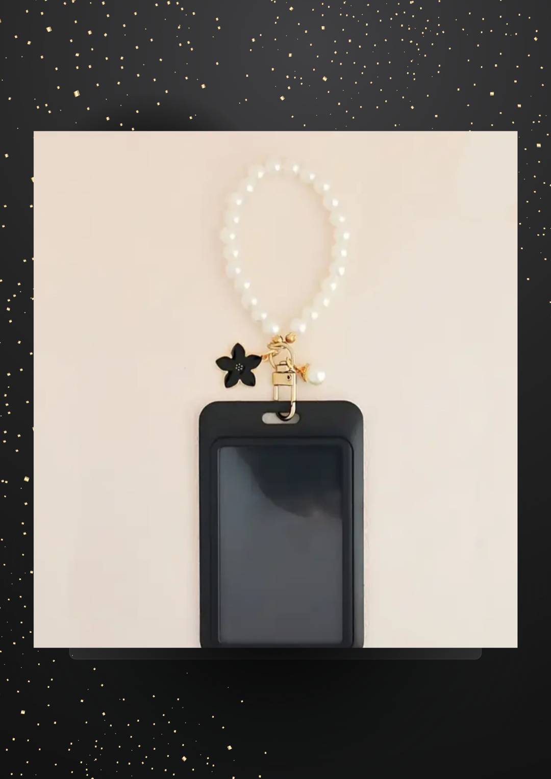 Keychain photocard holder