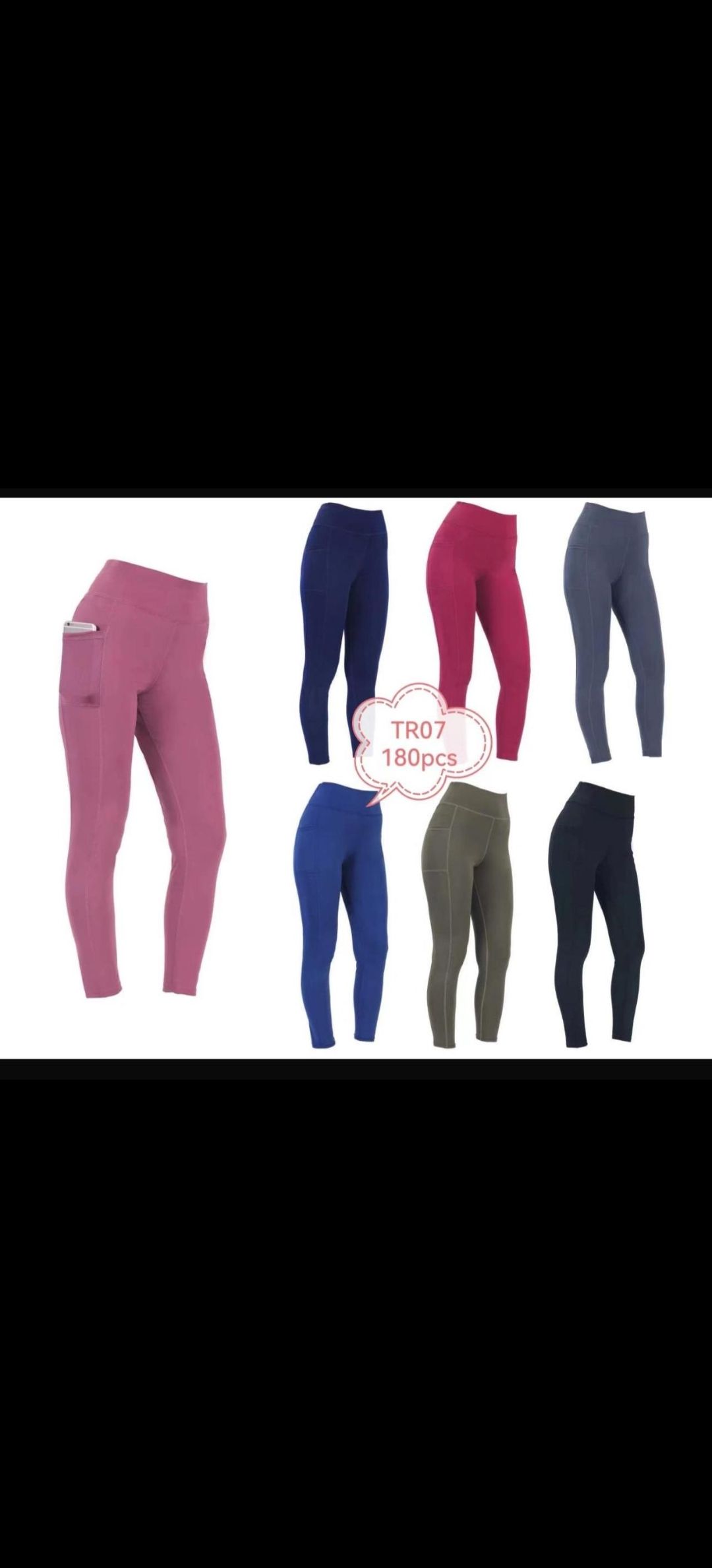 Ladies pocketed tights