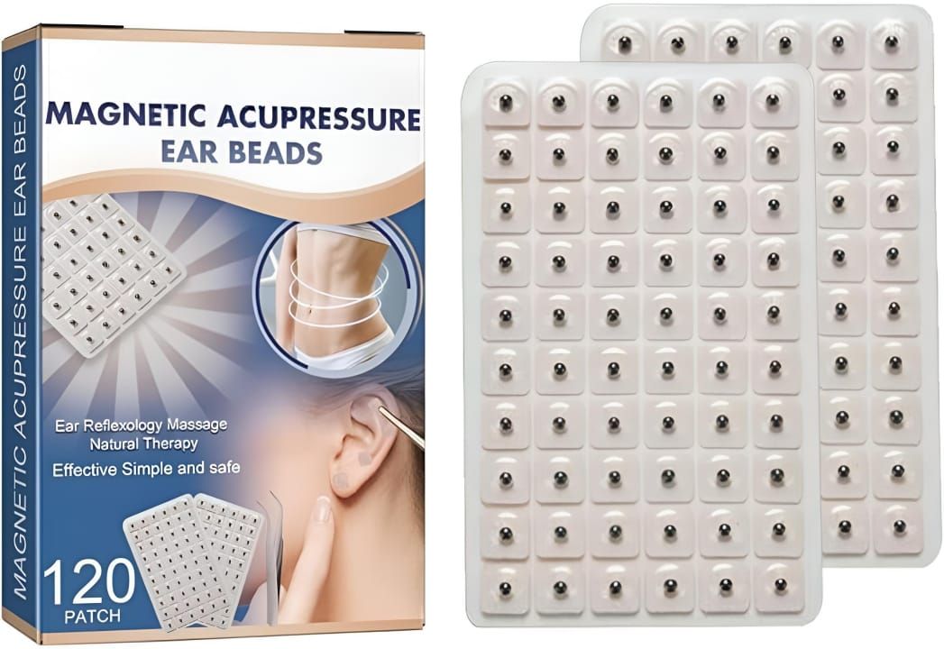 Magnetic Accupressure Ear Beads