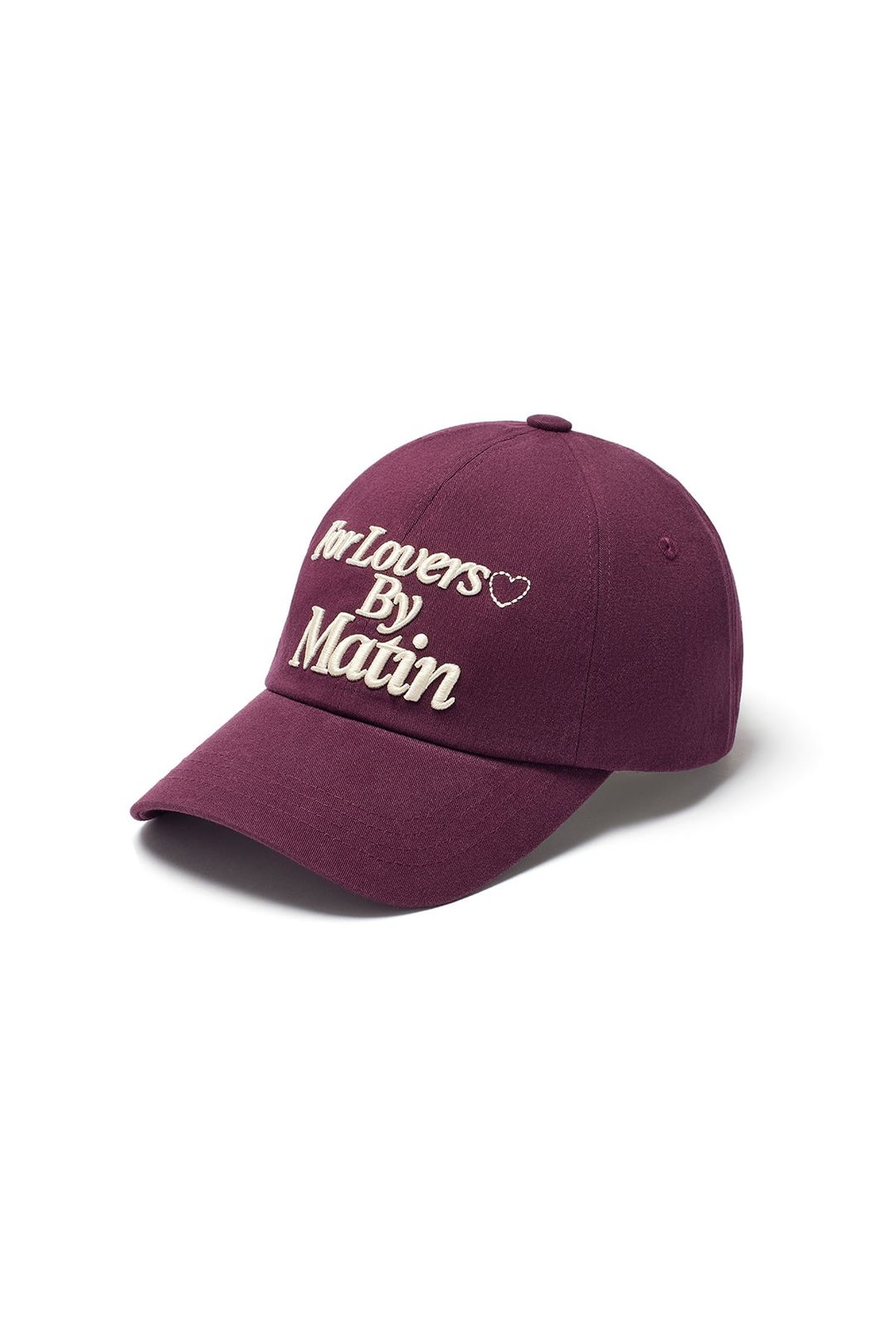 [Matin Kim] For Lovers Logo Point Ball Cap