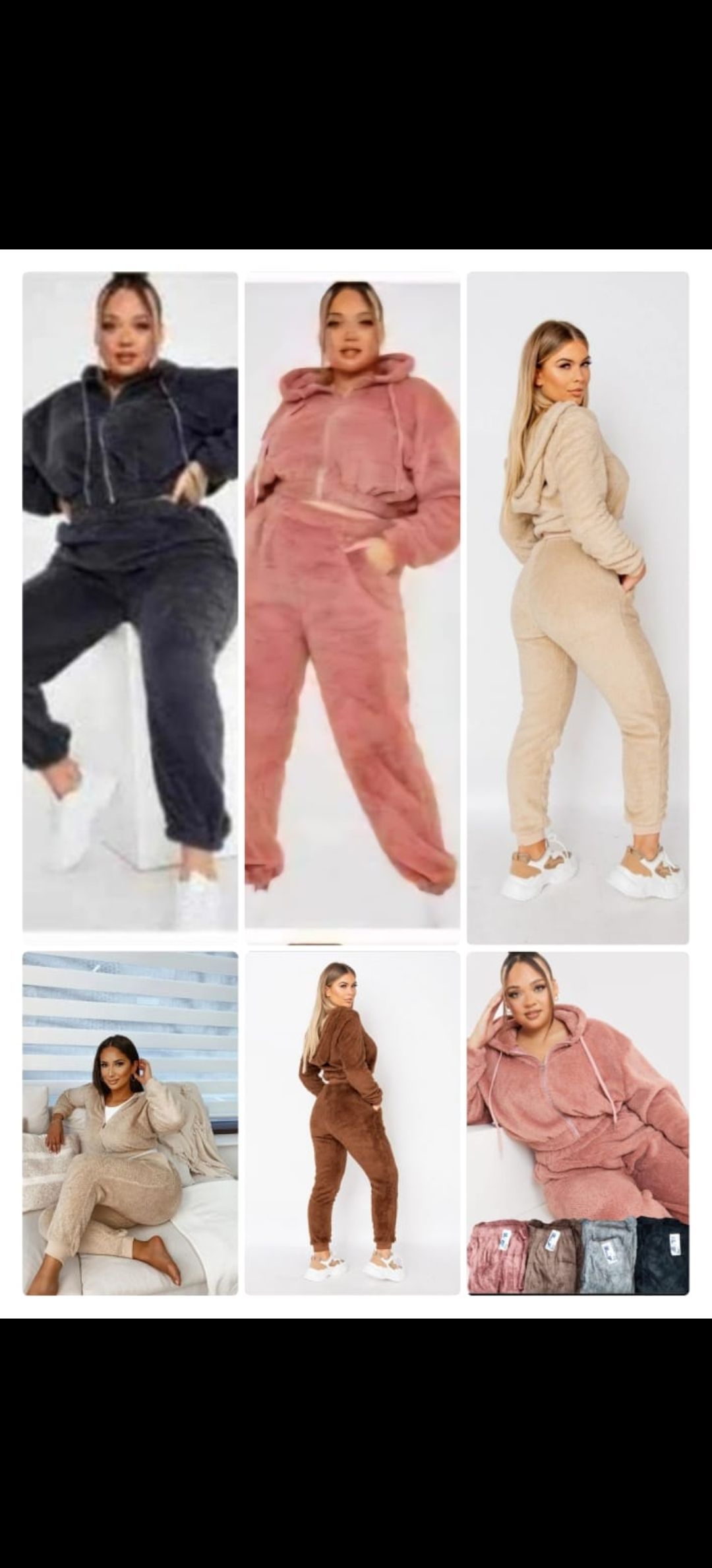 Ladies fleece tracksuit 