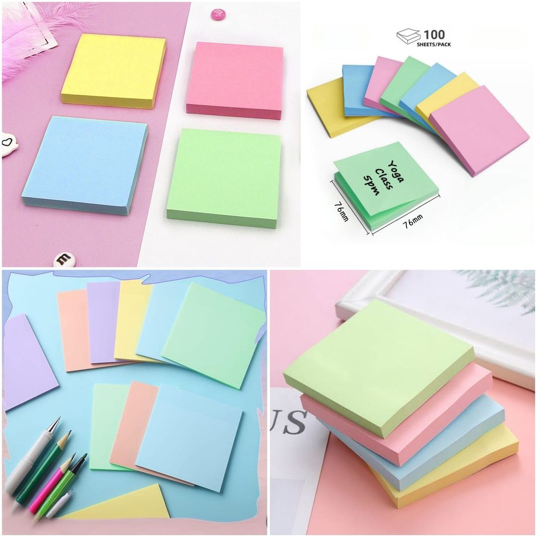 Box Pastel Sticky Notes