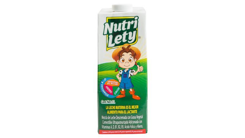 Leche Nutri Lety Lactea 2.2% Grasa - 1000ml