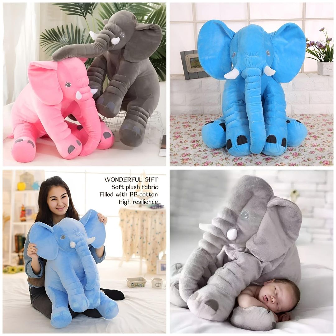 Elephant Pillow Teddy