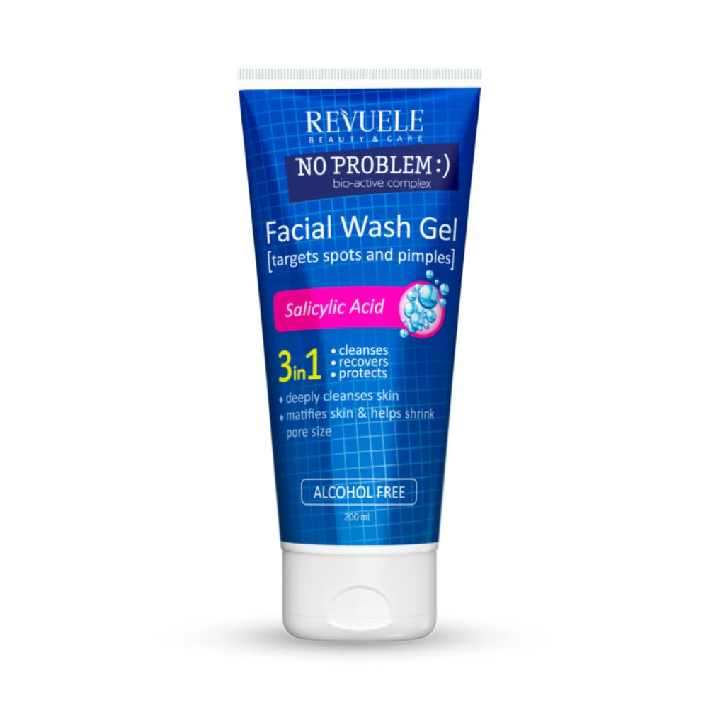 غسول رفيولي سالسيلك اسد REVUELE SALICYLIC ACID 3IN 1 CLEANSER	