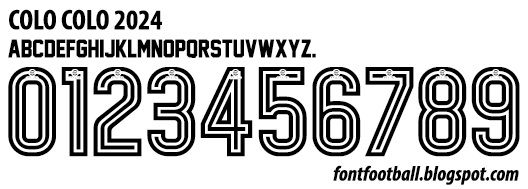 Font Vector Colo Colo 2024 kit