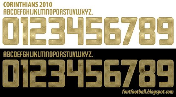 Font Vector Corinthians 2010 kit