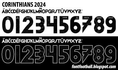 Font Vector Corinthians 2024 kit